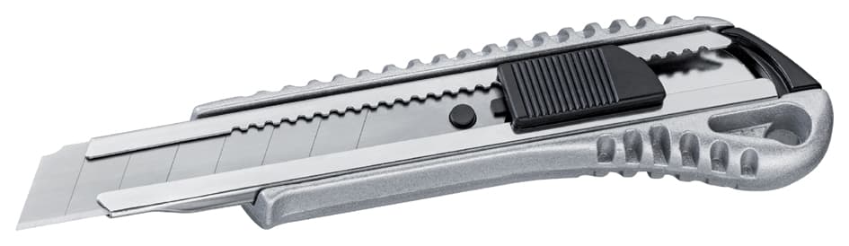 Westex Cutter, Aludruckguss, Klinge: 18 Mm, Silber