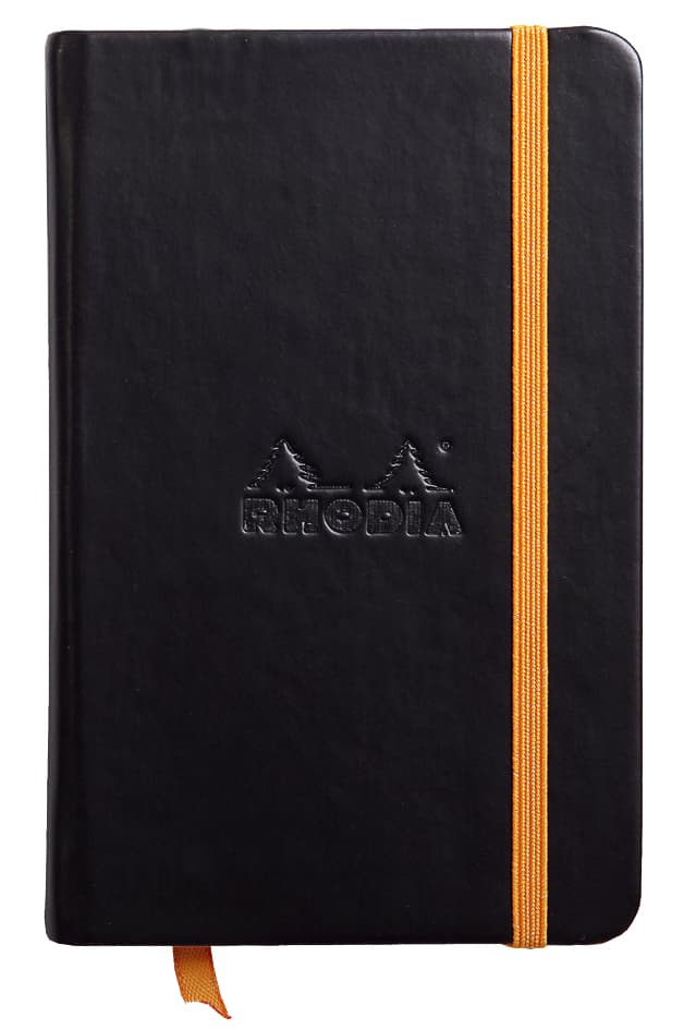 Rhodia Notizbuch Rhodiarama, 90 X 140 Mm, Liniert, Schwarz