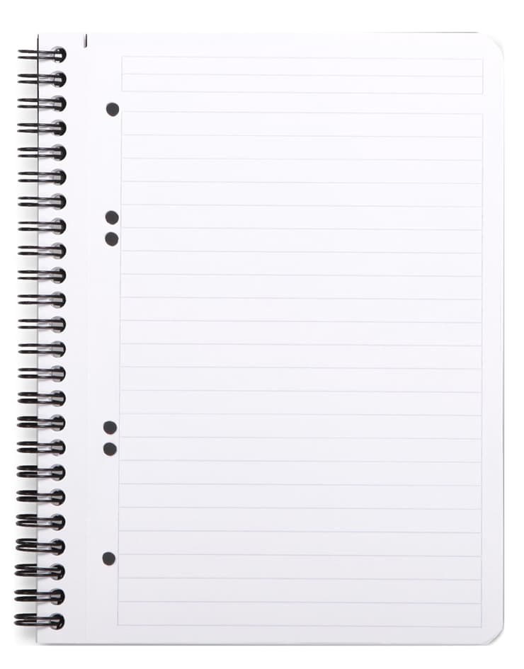 Rhodia Collegeblock Greenbook, Din A5+, Liniert, Schwarz