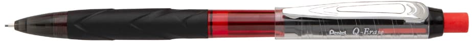 Pentel Druckbleistift Q-Erase, 0,5 Mm, Schwarz/Rot