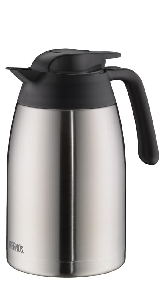 Thermos Isolierkanne Thv, 1,5 Liter, Edelstahl / Schwarz