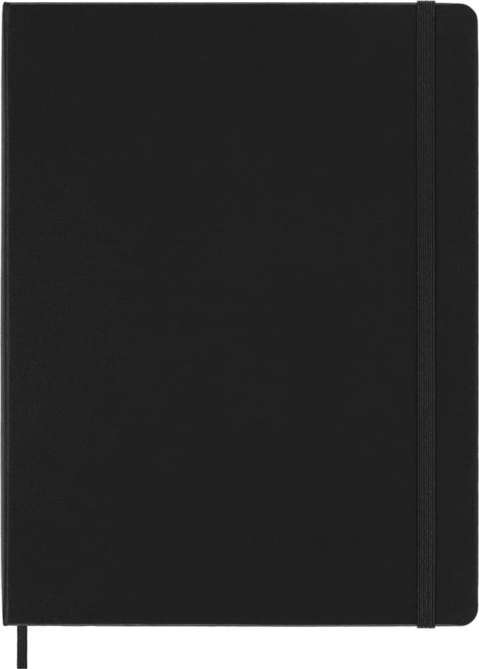 Moleskine Notizbuch, Xl, Liniert, Hardcover, Schwarz