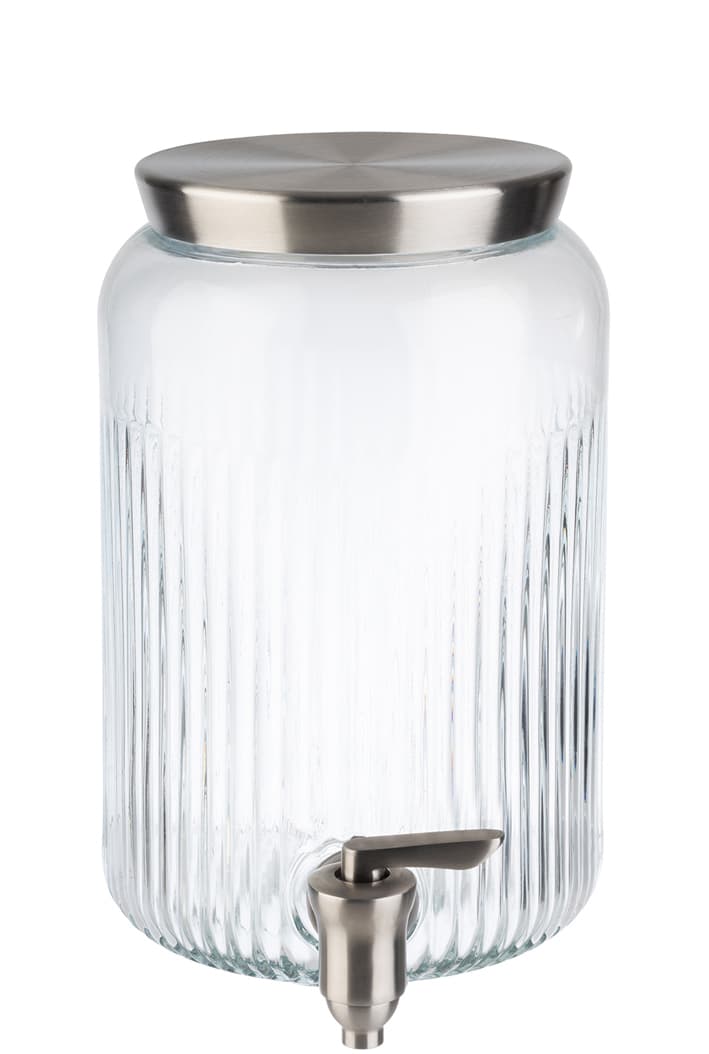 Aps Getränkespender, 3,8 Liter, Glas/Edelstahl