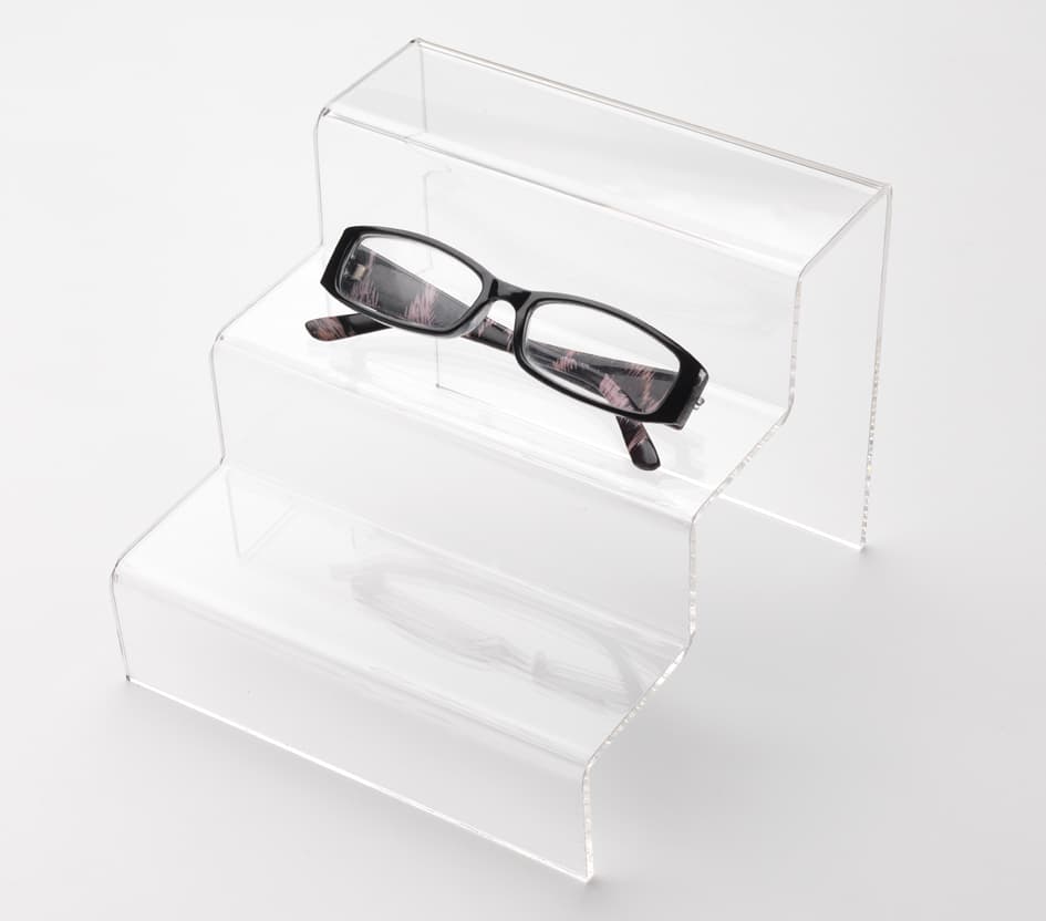 Deflecto Podest, Transparent, 3-Stufig, 175 X 150 X 190 Mm