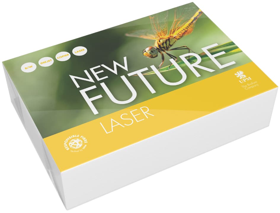 New Future Multifunktionspapier, Din A5, 80 G/Qm, Weiß