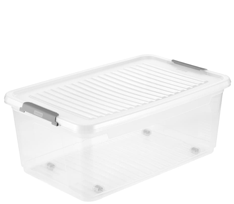 Keeeper Aufbewahrungsbox , Leo, , 37 Liter, Transparent