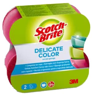 Scotch-Brite Universalschwamm Delicate Color Comfort, Pink