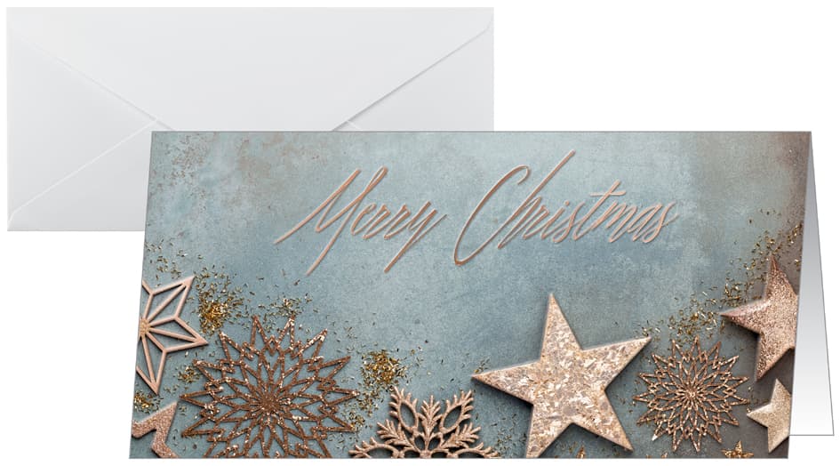 Sigel Weihnachtskarte , Glamorous Christmas, , Din Lang