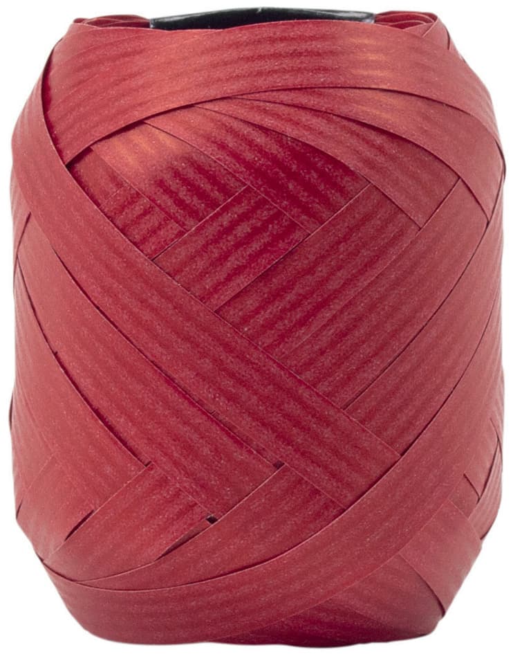 Cactus Ringelband-Eiknäuel, Packpapier, 15 M, Rot