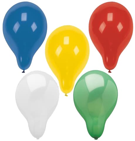 Papstar Luftballons, Durchmesser: 320 Mm, Farbig Sortiert
