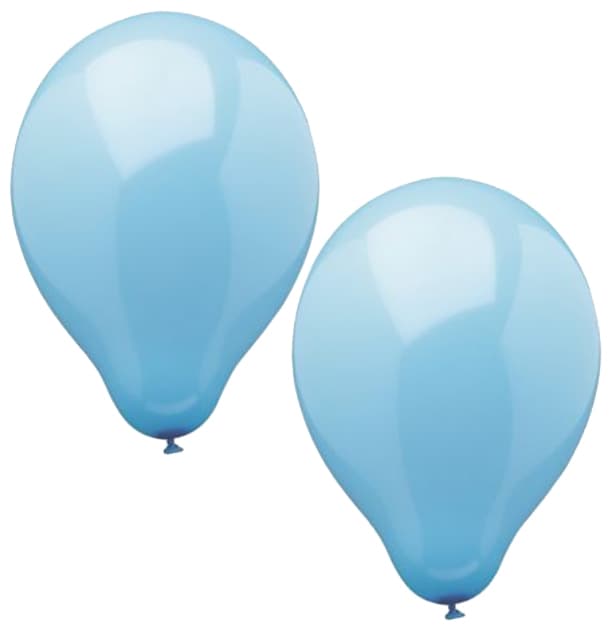 Papstar Luftballons, Durchmesser: 250 Mm, Hellblau