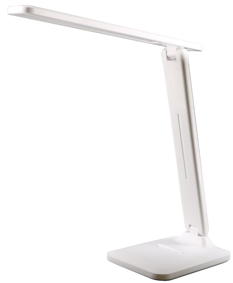 Unilux Akku-Led-Tischleuchte Halo, Standfuß, Weiß