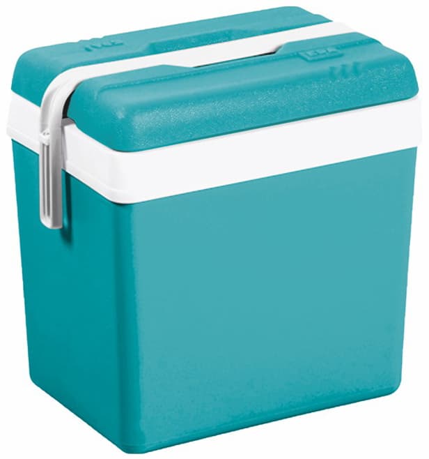 Eda Kühlbox, Kunststoff, 24 Liter, Grau / Lagunenblau