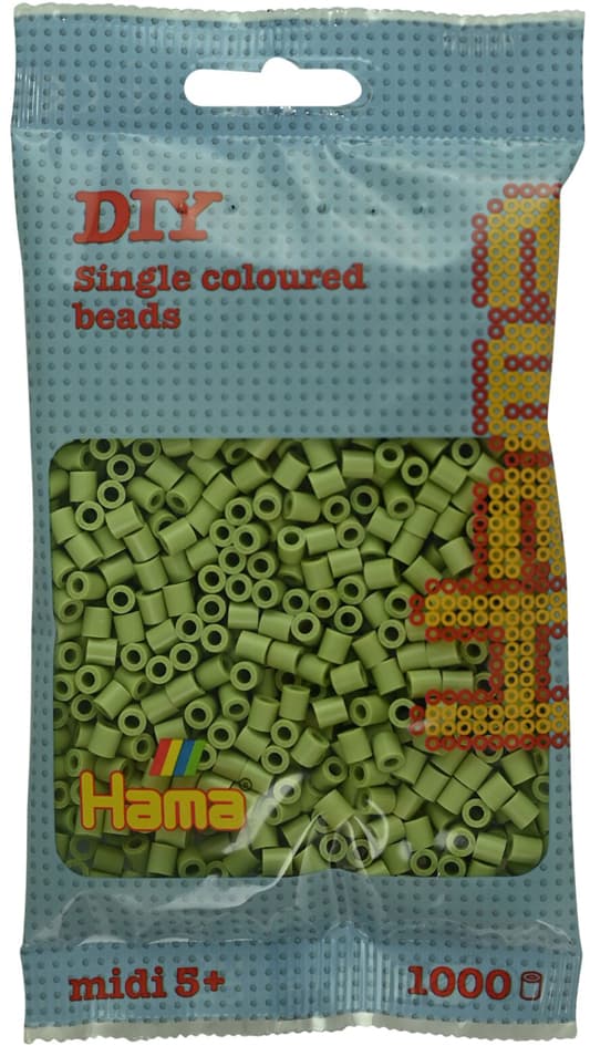 Hama Bügelperlen Midi, Matcha, Im Beutel
