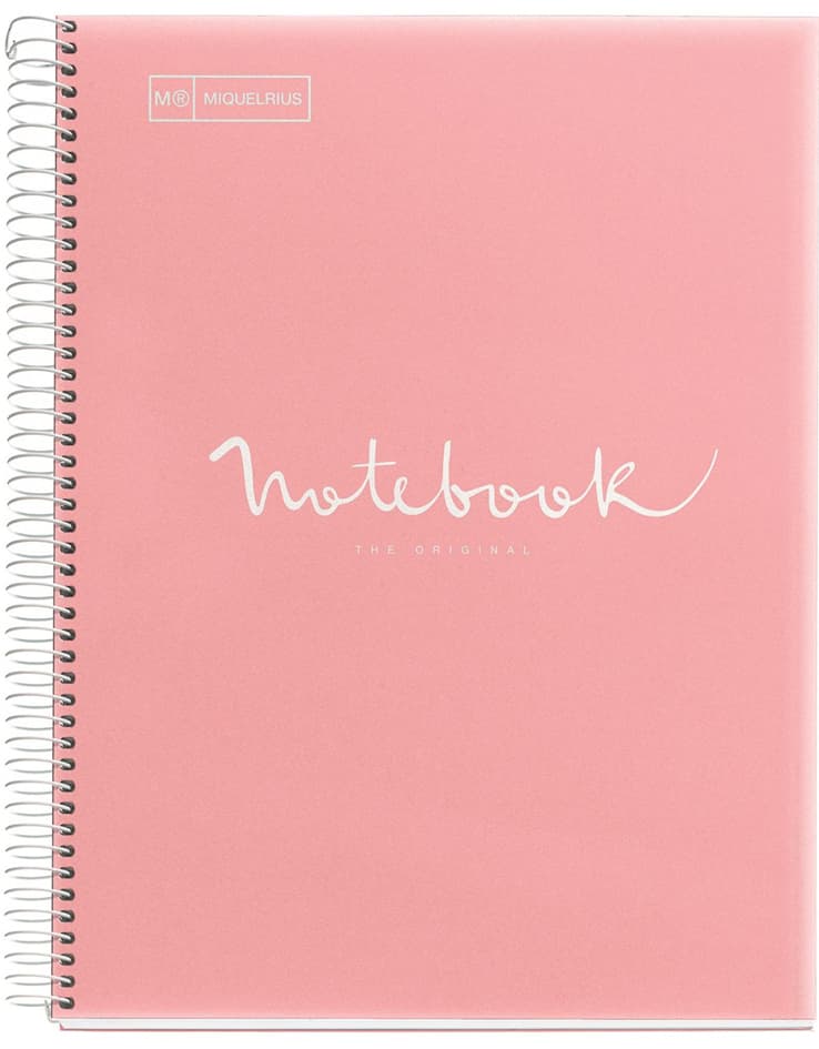 Miquelrius Collegeblock , Notebook Emotions, , Din A4, Koralle
