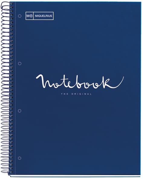 Miquelrius Collegeblock , Notebook Emotions, , Din A4, Marine