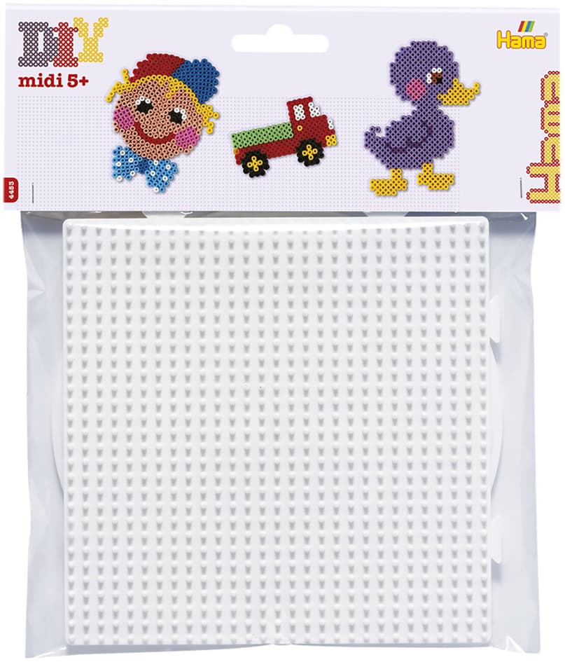 Hama Stiftplatten Midi , Quadrat, Kreis, , Groß, Im Blister