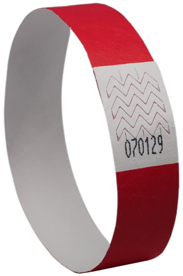 Avery Eventbänder/Einlassbänder, 256 X 19 Mm, Neonrot