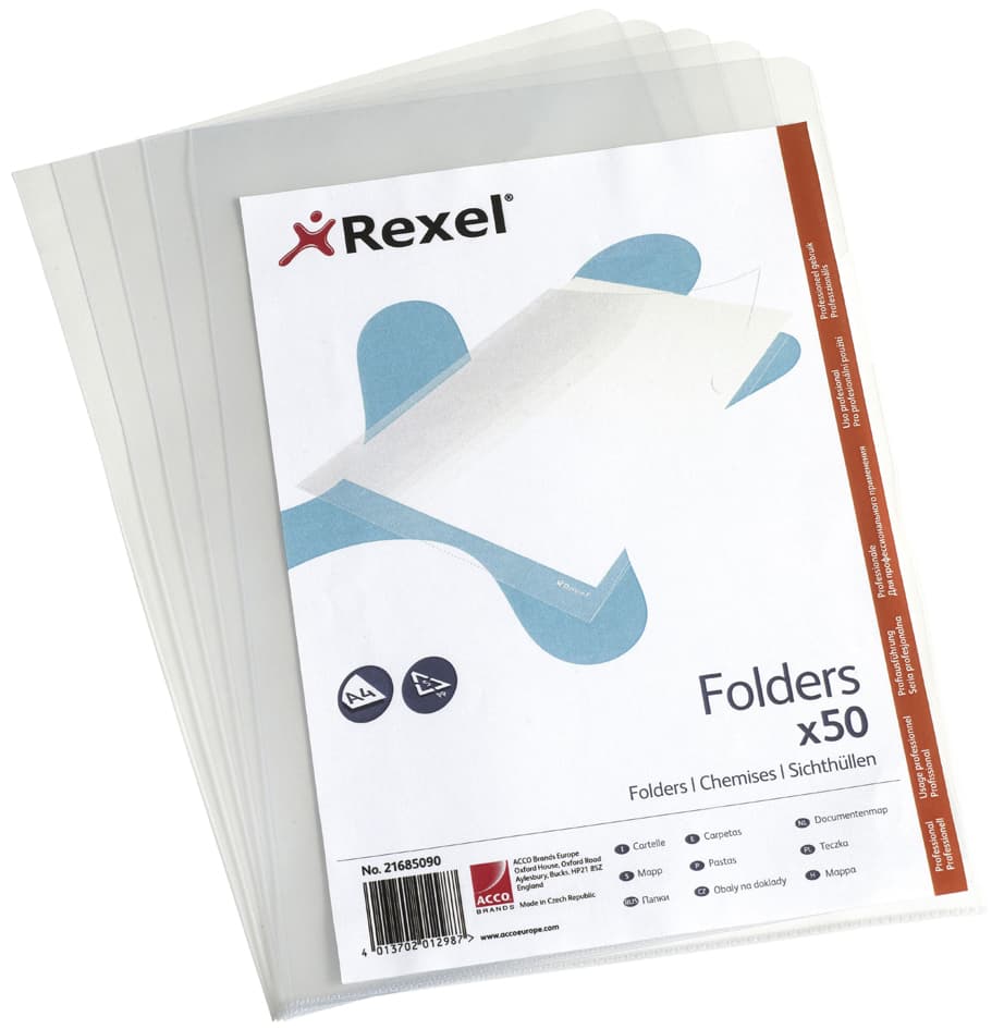 Rexel Sichthülle Top Quality, A4, Pp, Milchig, 0,15 Mm