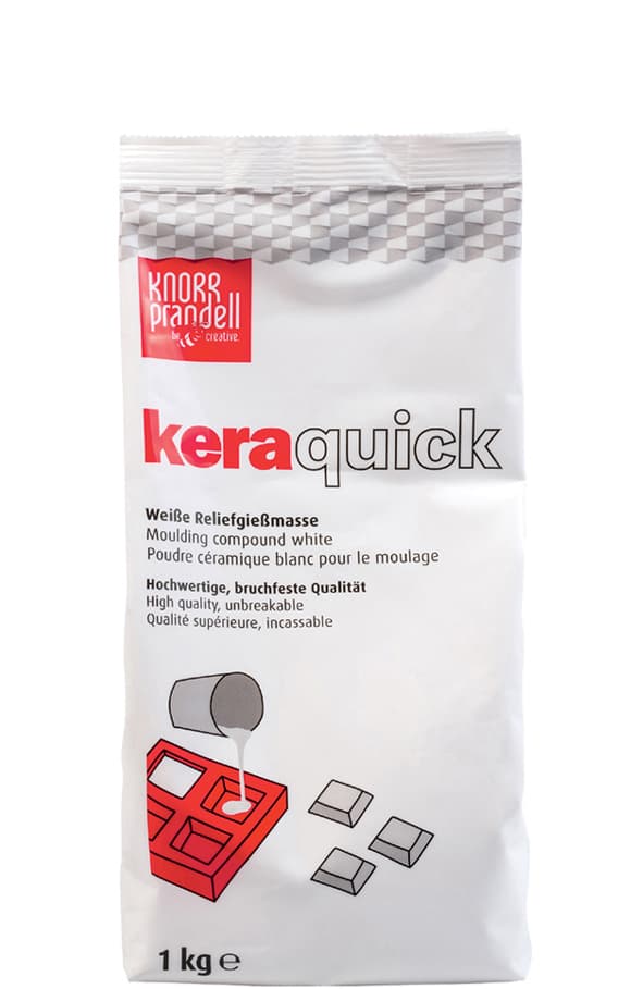 Knorr Prandell Gießmasse Keraquick, Weiß, 5 Kg