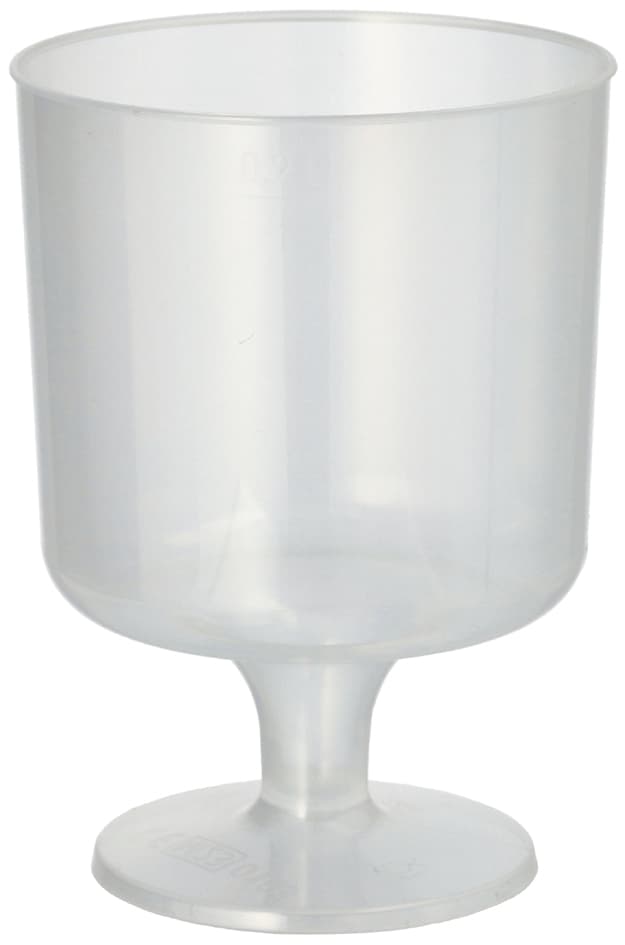 Papstar Mehrweg-Rotweinglas Pp, 0,2 L, Transluzent, 10er