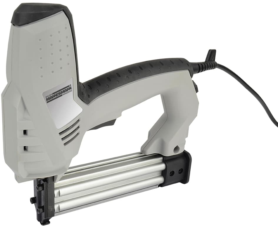 Brüder Mannesmann Elektro-Tacker, 50 Watt, Grau/Schwarz