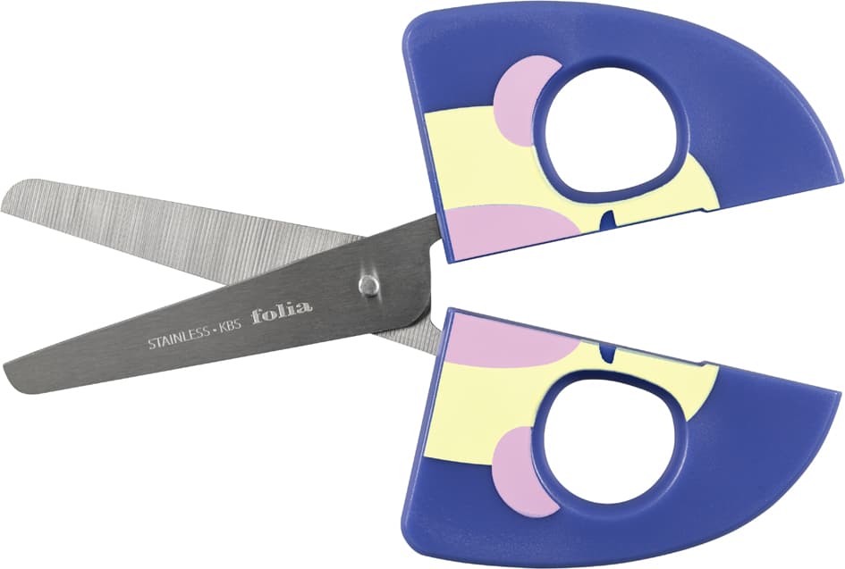 Folia Bastelschere Rainbow, Rund, Länge: 160 Mm