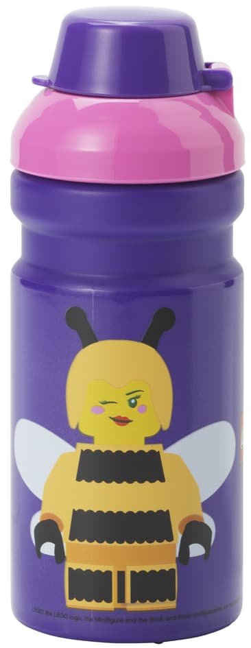 Lego Trinkflasche Bee, 390 Ml, Lila