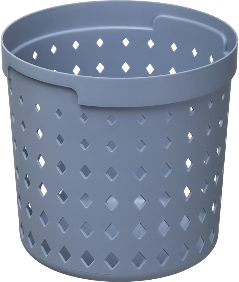 Nhg Aufbewahrungskorb Seoul Round Organizer L, Pp, Blau