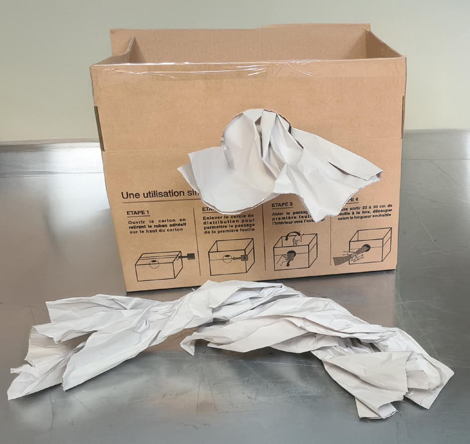 Elve Packpapier, 380 Mm X 360 M, Weiß