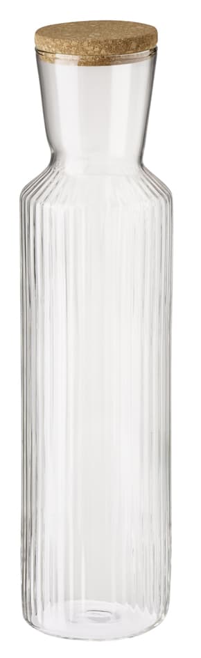 Aps Glaskaraffe Lines, 1,5 Liter, Glasklar