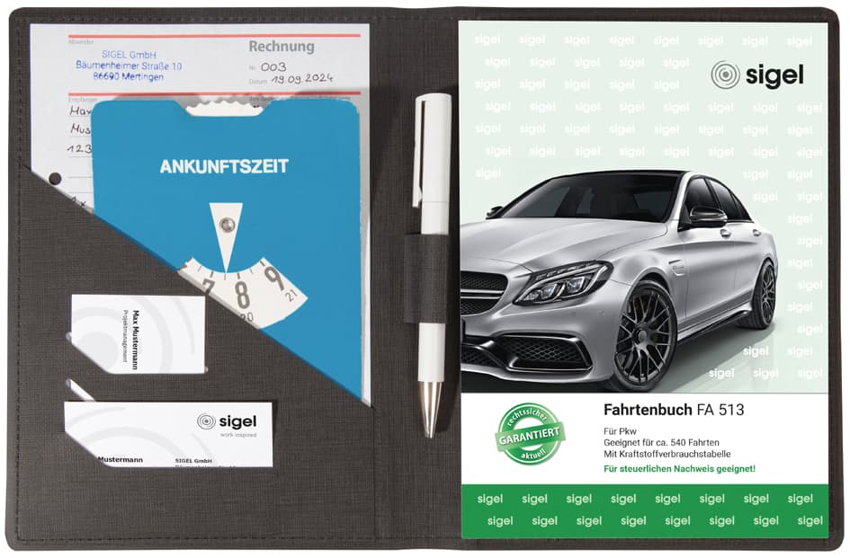 Sigel Einband Für Formularbuch, Din A5, Pu, Anthrazit