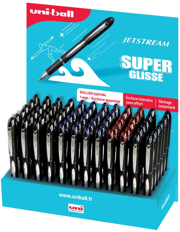 Uni-Ball Gel-Tintenroller Jetstream Sx210, 72er Display