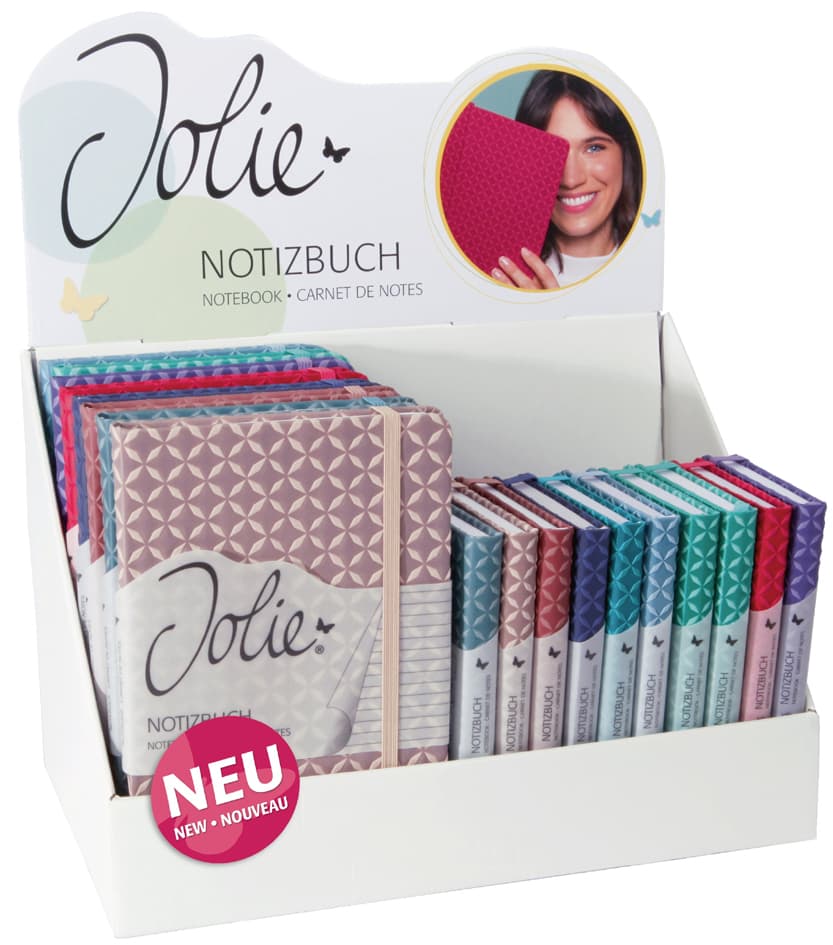 Sigel Notizbuch Jolie Flair, Kunstleder, Liniert, Display