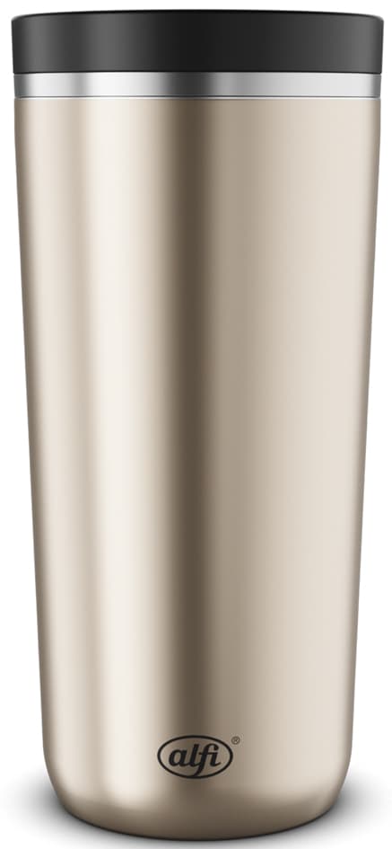 Alfi Isolierbecher Iso Coffee Mug Pro, 0,38 L, Champagne