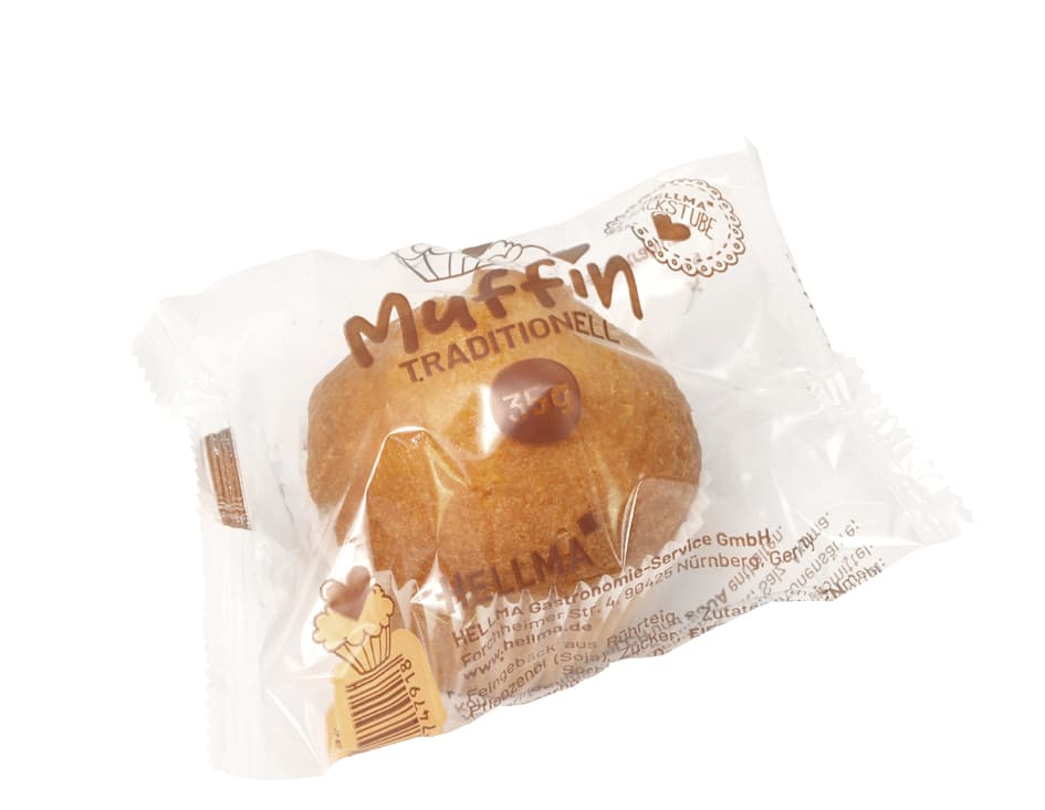 Hellma Muffins Traditionell, 48er Karton