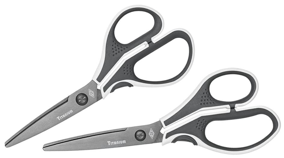 Wedo Edelstahlschere Titan Cut-It, Länge: 175 Mm, Grau/Weiß