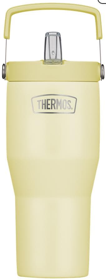 Thermos Isolier-Trinkbecher Rs Flip Straw, 0,85 L, Vanille