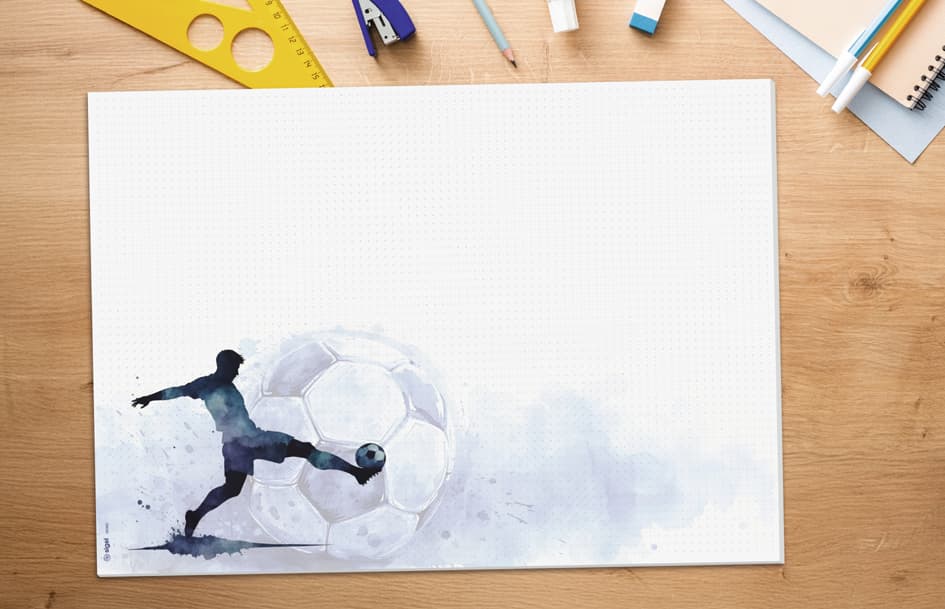 Sigel Papier-Schreibunterlage , Goal Zone, , 420 X 297 Mm