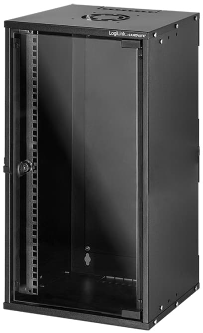 Logilink 10, Wandgehäuse Soho, Montiert, 9 He, Schwarz