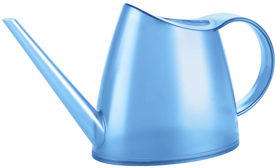 Eda Gießkanne Fuchsia, 1,5 Liter, Transparent-Himbeere