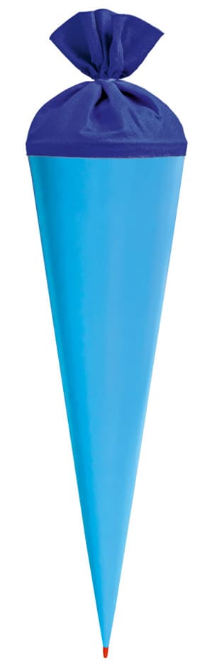 Roth Bastelschultüte Mit Verschluss, 700 Mm, Pazifikblau