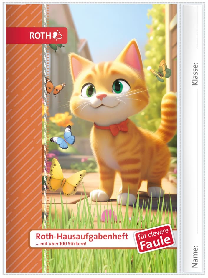 Roth Hausaufgabenheft Kids Für Clevere Faule , Miez Und Maus,