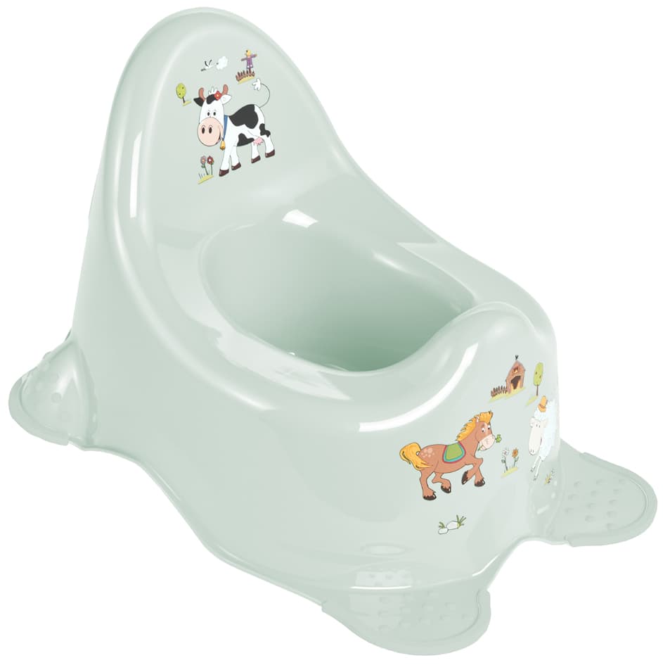 Keeeper Kids Babytopf , Adam Funny Farm, , Soft Green