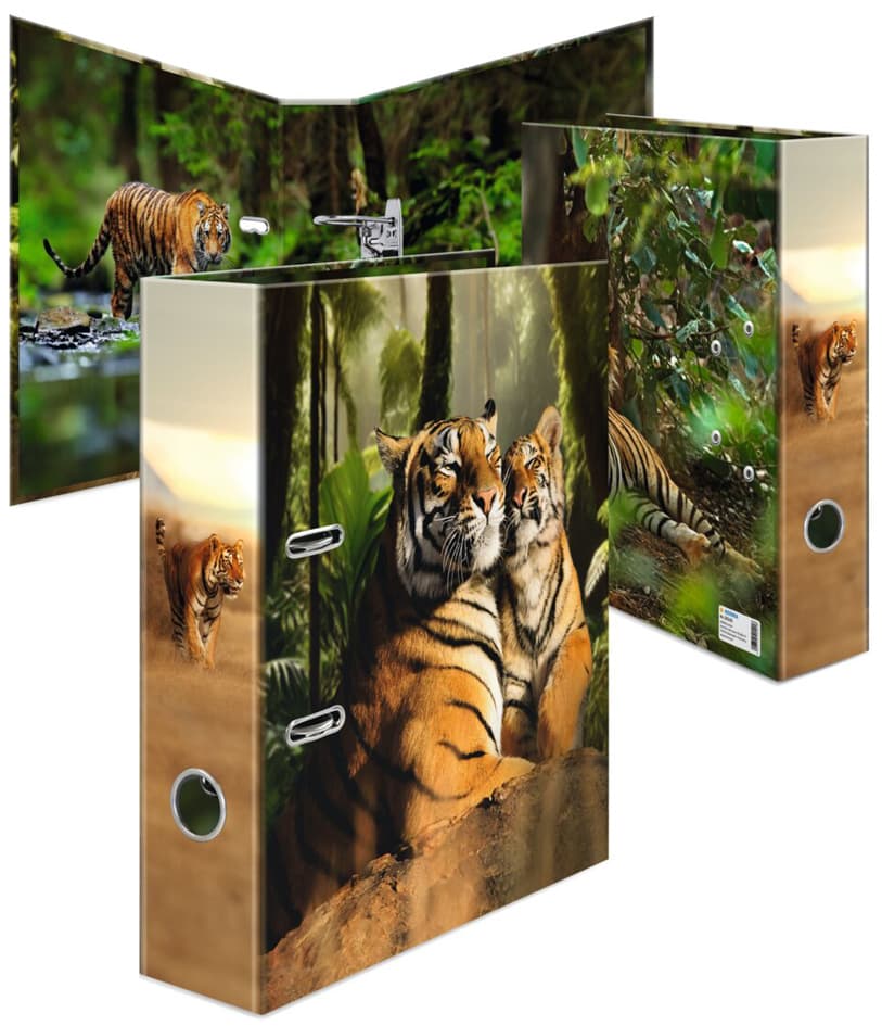 Herma Motivordner Lieblingstiere , Tiger, , Din A4