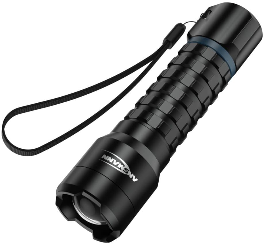 Ansmann Akku Led-Taschenlampe Survival Ts3000rf, Schwarz