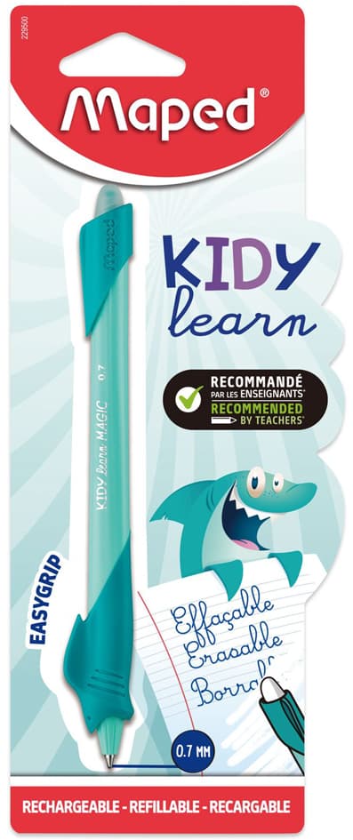 Maped Kidy Learn Magic Schreiblern-Tintenroller Hai, Blister