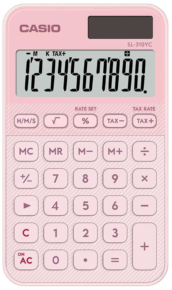 Casio Taschenrechner Sl-310yc-Lp, Rosa