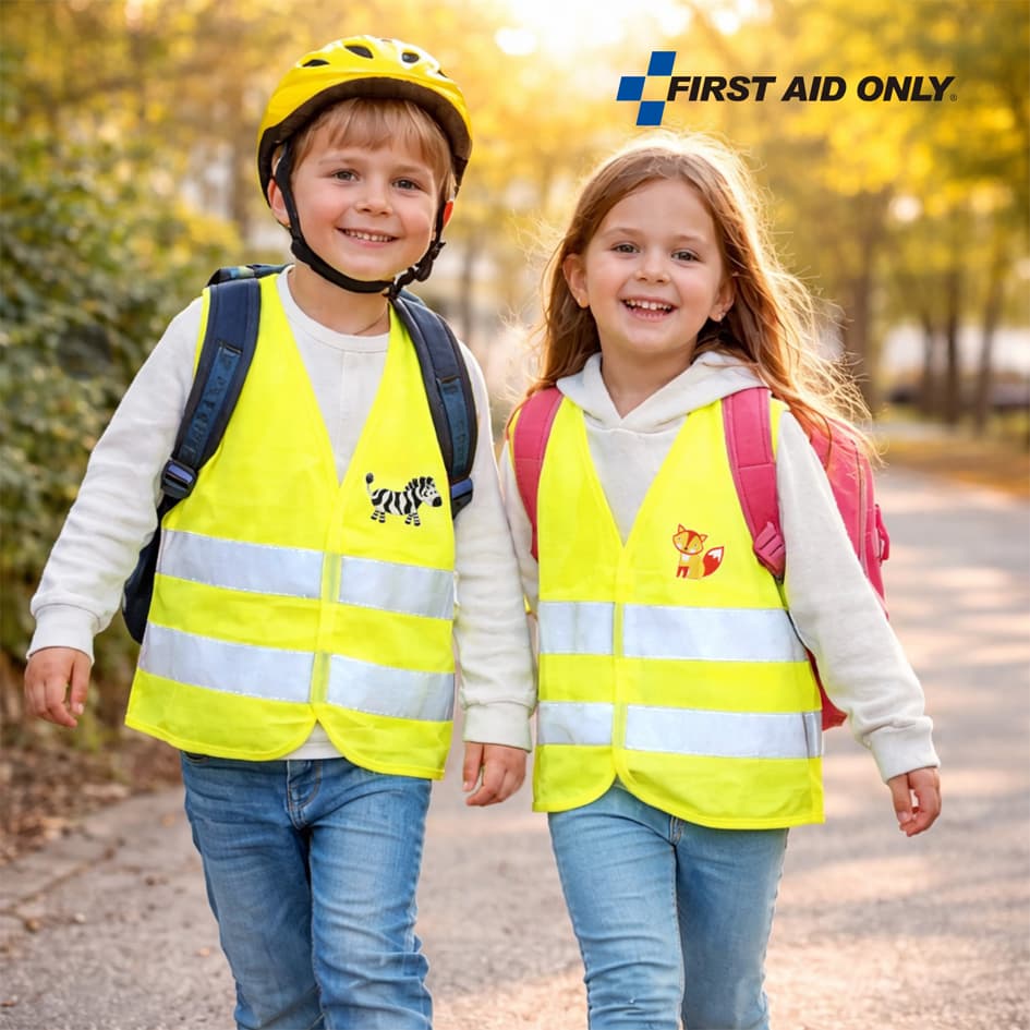 First Aid Only Kinder-Pannenweste/Warnweste , Fuchs, , Gelb