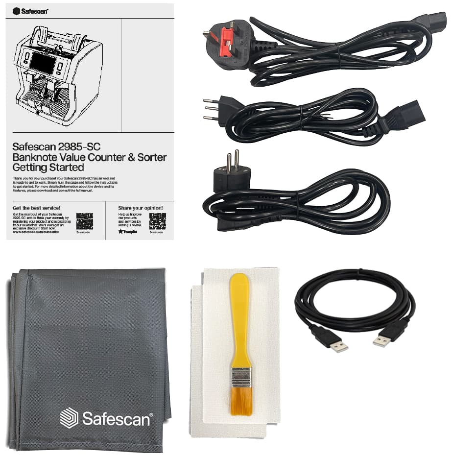 Safescan Geldschein-Zählgerät , Safescan 2985-Sc, , Grau